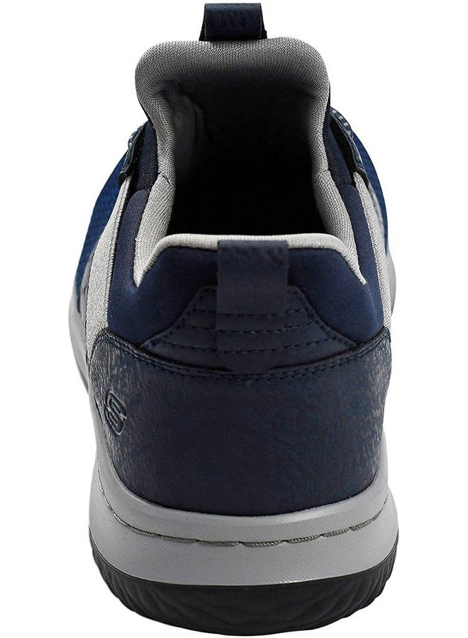SKECHERS Men's Classic Fit Delson-Camben Navy Sneaker 11.5 W US - Image 3