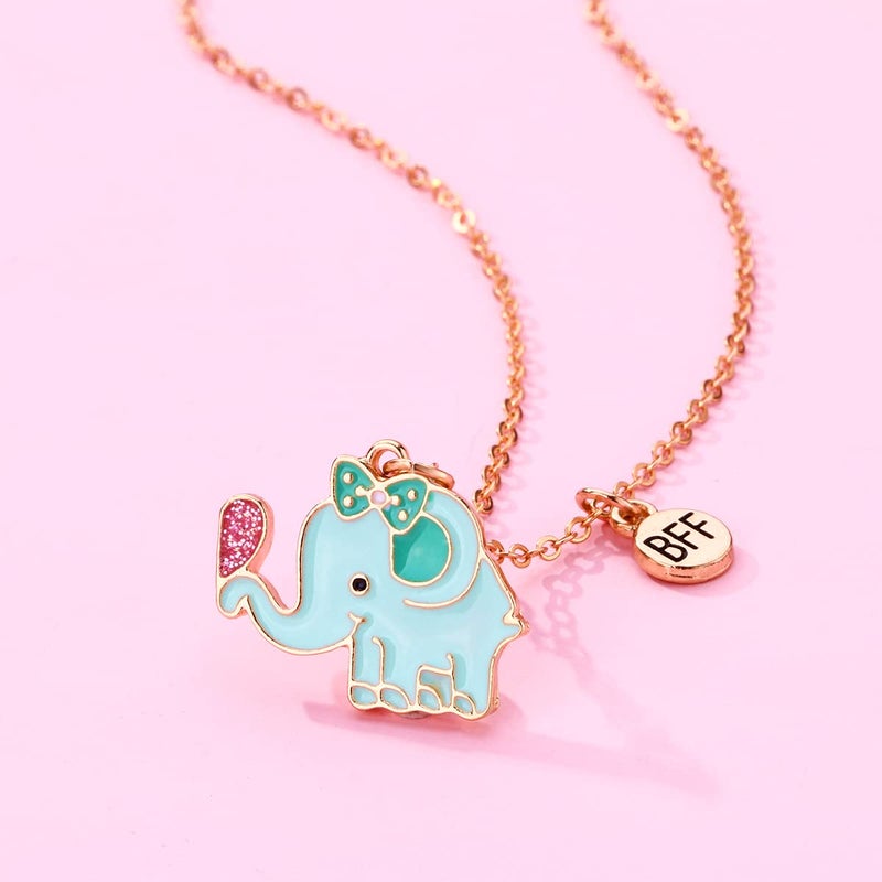 DOYYCA Best Friend Necklace for 2 Girls Magnetic Matching Friendship Necklace Half Heart Pendant BFF Necklaces for Sister - Image 5