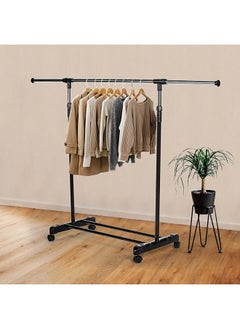 Home Pro Single Extension Garment Drying Rack - Easy Assembly, Extra Hanging Space, and Effortless Mobility with Durable Steel Frame and Extendable Design for Bedroom, Spare Room, or Laundry - pzsku/Z306379F27791FA6C2E06Z/45/_/1710338762/201ac5bd-0c1d-4f02-9b05-45f2d9c72276