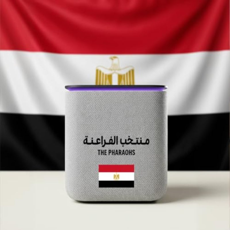Yango Midi Limited Football Edition Smart AI Speaker, Arabic English, 24W Sound, Zigbee Smart Home Hub, Includes Collector Sleeve and Sticker Pack Egypt - Image 2