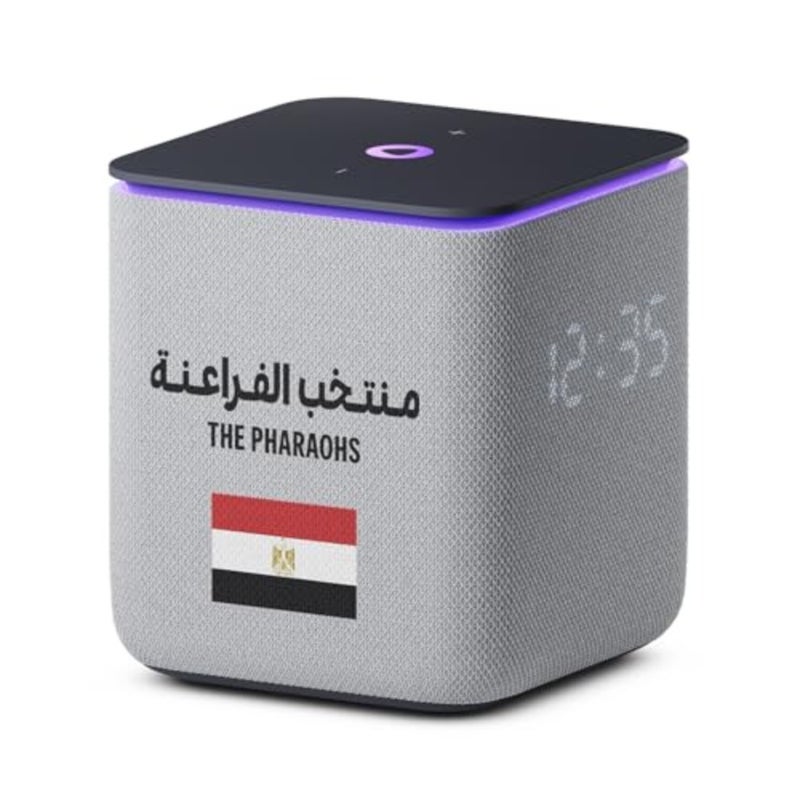 Yango Midi Limited Football Edition Smart AI Speaker, Arabic English, 24W Sound, Zigbee Smart Home Hub, Includes Collector Sleeve and Sticker Pack Egypt - Image 1