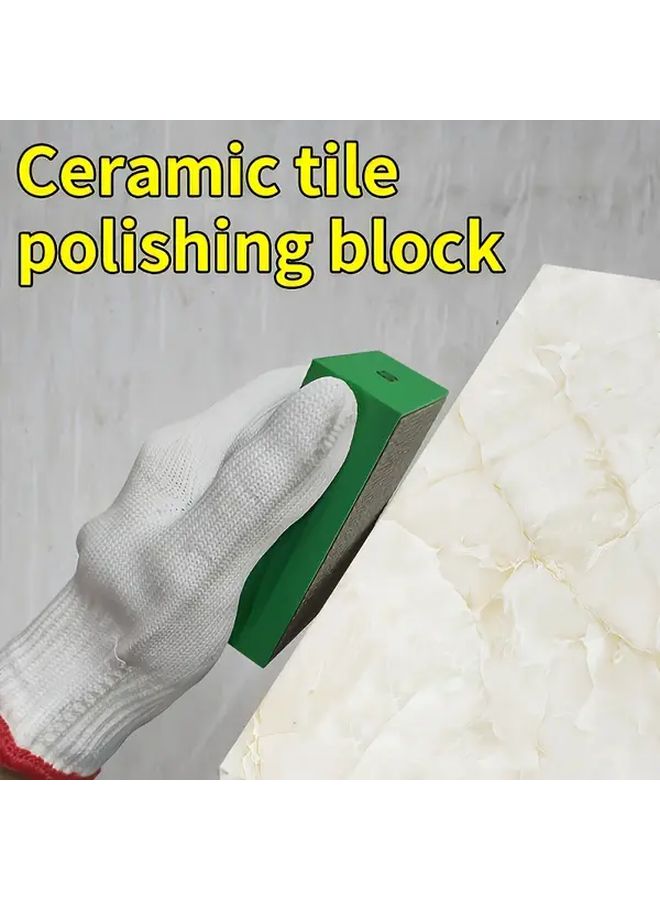 2 Pack 60 Grit Diamond Hand Polishing Grinding Block for Tile Edge Trimming - Image 5