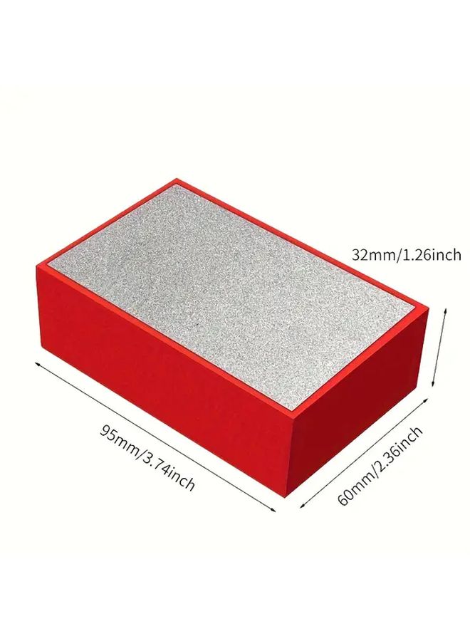 2 Pack 60 Grit Diamond Hand Polishing Grinding Block for Tile Edge Trimming - Image 3