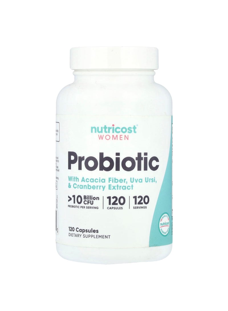 Women, Probiotic, >10 Billion CFU, 120 Capsules
