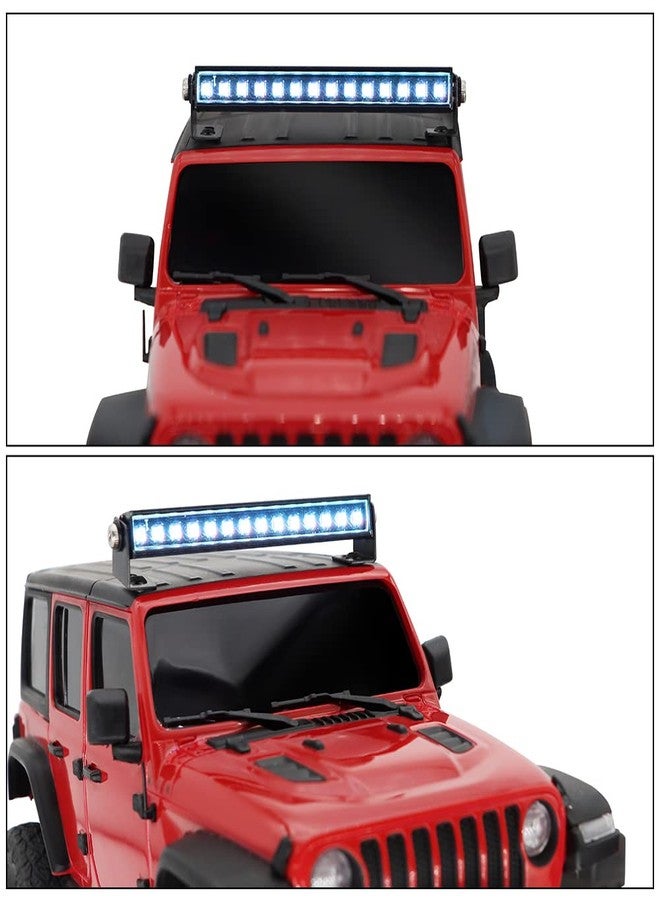 EPINON RC Light Bar 8 Light Modes Roof Lamp 56mm for 1/24 AXIAL SCX24 C10 JLU Gladiator Deadbolt Upgrade Parts - Image 3