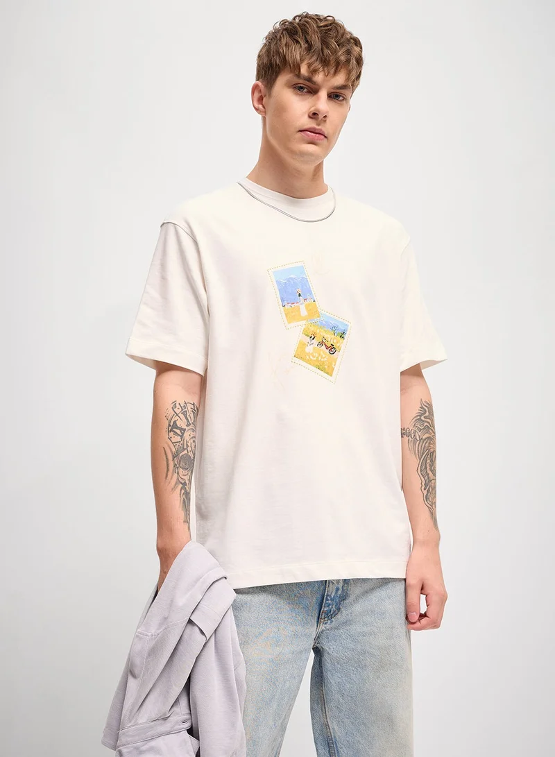 THE BEAR HOUSE Men’s Cotton T-Shirt – Soft, Breathable & Comfortable, Perfect for Casual Wear, Ideal for Everyday & Summer Wear