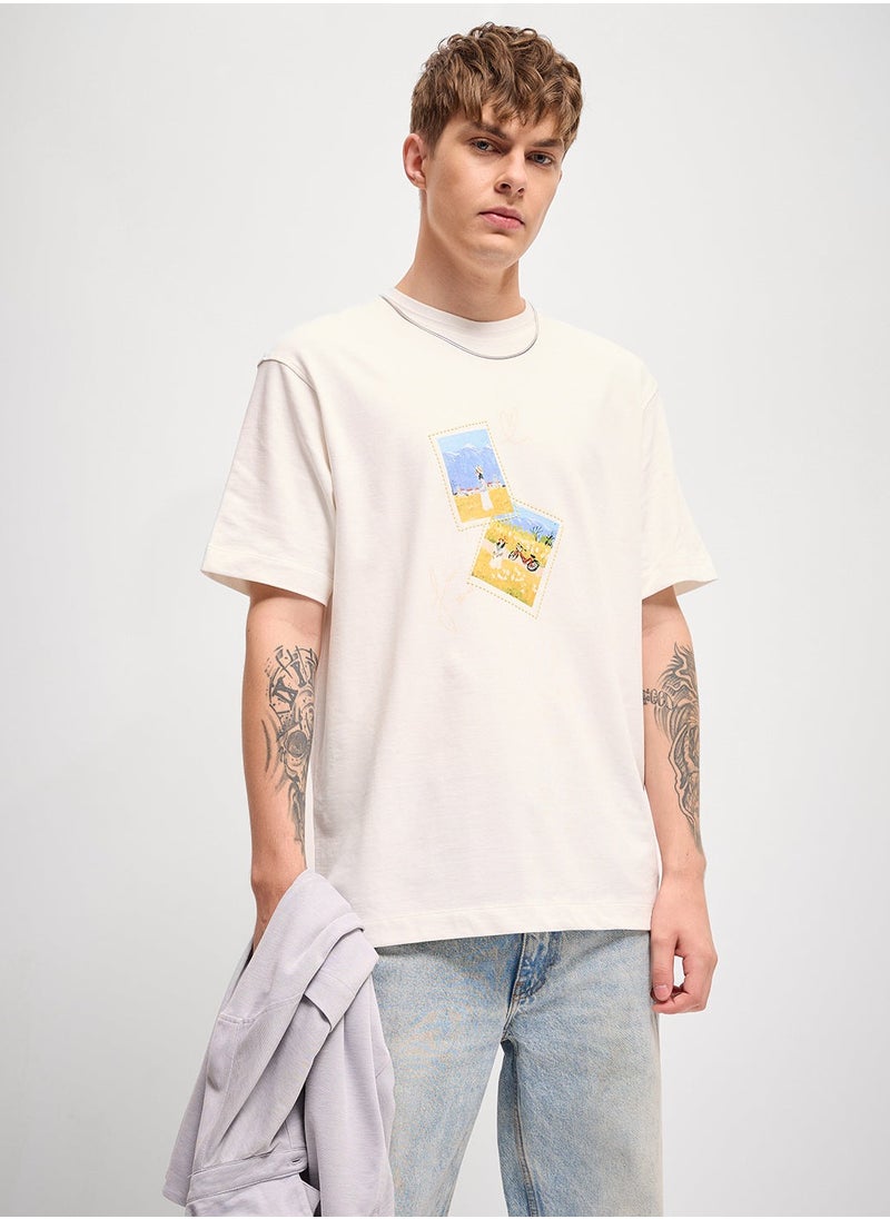 THE BEAR HOUSE Men’s Cotton T-Shirt – Soft, Breathable & Comfortable, Perfect for Casual Wear, Ideal for Everyday & Summer Wear  - Image 4