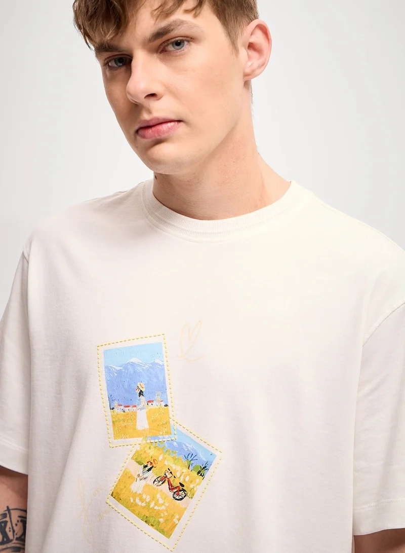 THE BEAR HOUSE  Men’s Cotton T-Shirt – Soft, Breathable & Comfortable, Perfect for Casual Wear, Ideal for Everyday & Summer Wear for Men | Best Price UAE