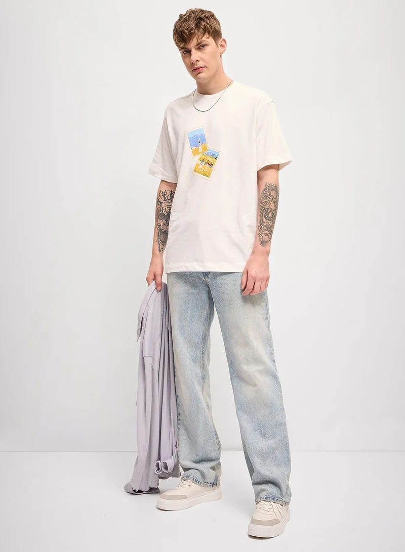 THE BEAR HOUSE  Men’s Cotton T-Shirt – Soft, Breathable & Comfortable, Perfect for Casual Wear, Ideal for Everyday & Summer Wear for Men | Best Price UAE