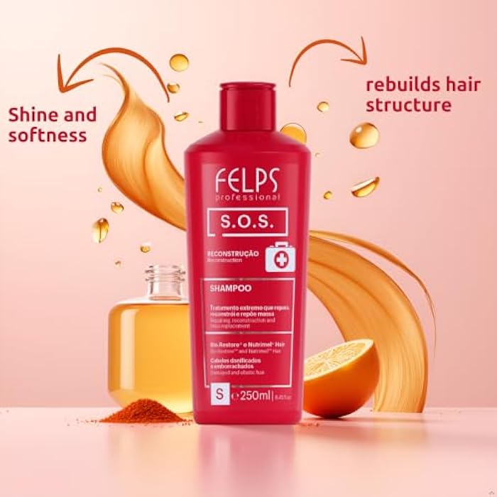 Felps Professional Felps SOS Repair Shampoo - 250ml/8.45oz - Image 2
