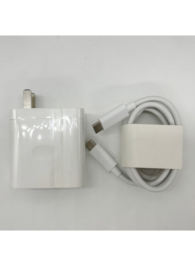 Suitable For Realme Neo5 Mobile Phone Charger 240W Super Flash Charging Dual Typec Interface 12A Line-Color:150w Head + Red Line