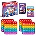 THE FIDGET GAME Unicorns vs Dragons Fun Educational ABC Toys to Learn Alphabet Numbers Shapes Colors Interactive Learning Tools for PreK Kindergarten - Image 2