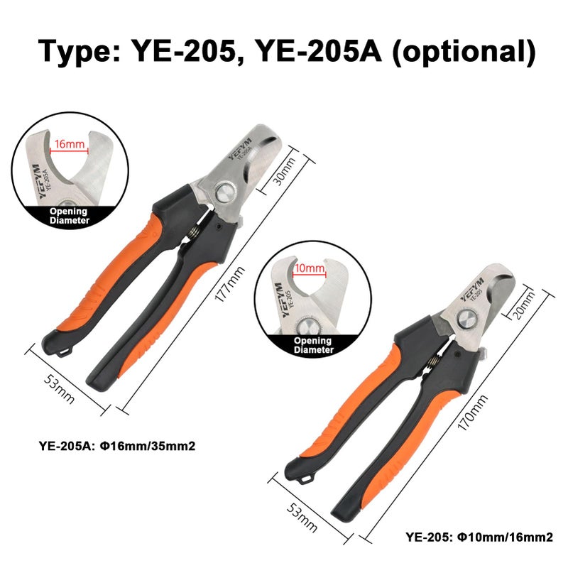 Professional Heavy Duty Cable Cutter Pliers 5CR13 Carbon Steel For Electricians DIY Model AMAKO71zhmwk2ut 1 - Image 5