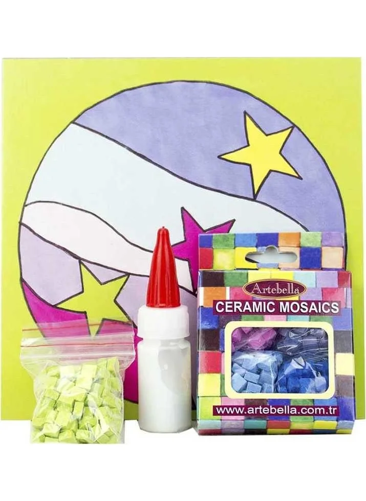 Artebella Stars Ceramic Mosaic Set 20 x 20 cm