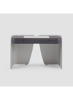 AL HUZAIFA FURNITURE Oakley Dressing Table, In Solid Ash Veneer, Upholstered With Microfiber  - Image 1