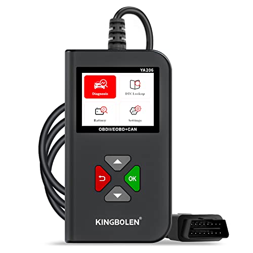 KINGBOLEN OBD2 Scanner,Car Code Reader for Check Engine Light Car Engine Scan Tool with Full OBD2,OBD2 Diagnostic Scan Tool for OBD2 Protocol Vehicles - Image 1