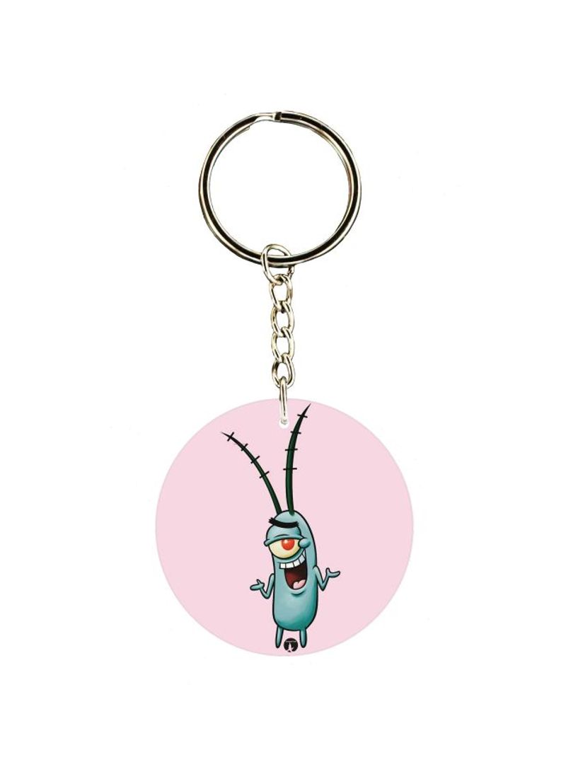 Cartoon Printed Keychain