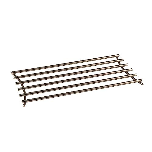 Spectrum Spectrum Diversified Euro Grande HeatResistant Steel Dining Protector Modern Metal Trivet for Kitchen Table Holds Hot Pots  Cast Iron CookwareSilver 