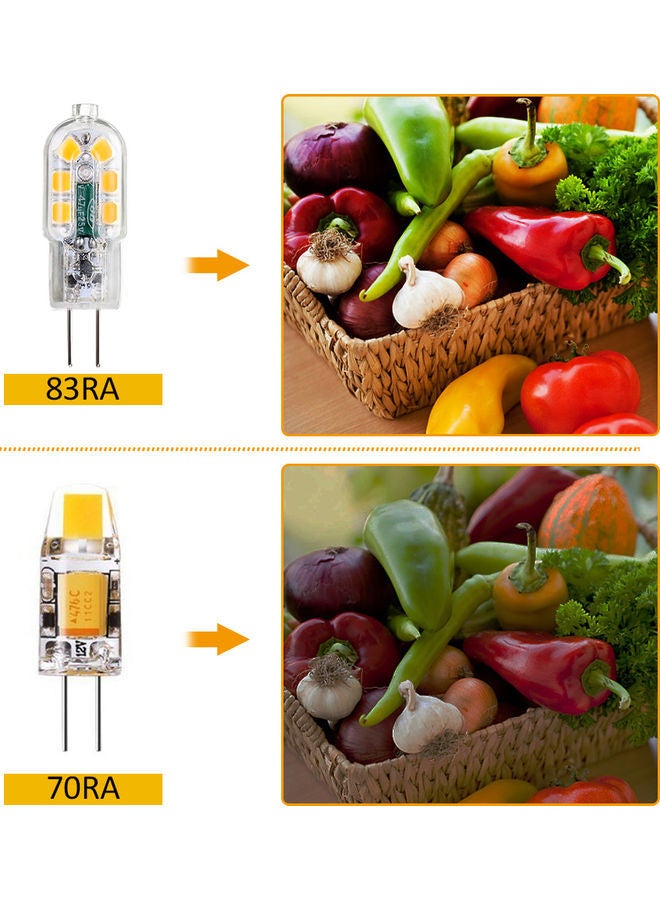 NIBEMINENT 12-Piece Non-Dimmable LED Light Bulbs Warm White  - Image 3