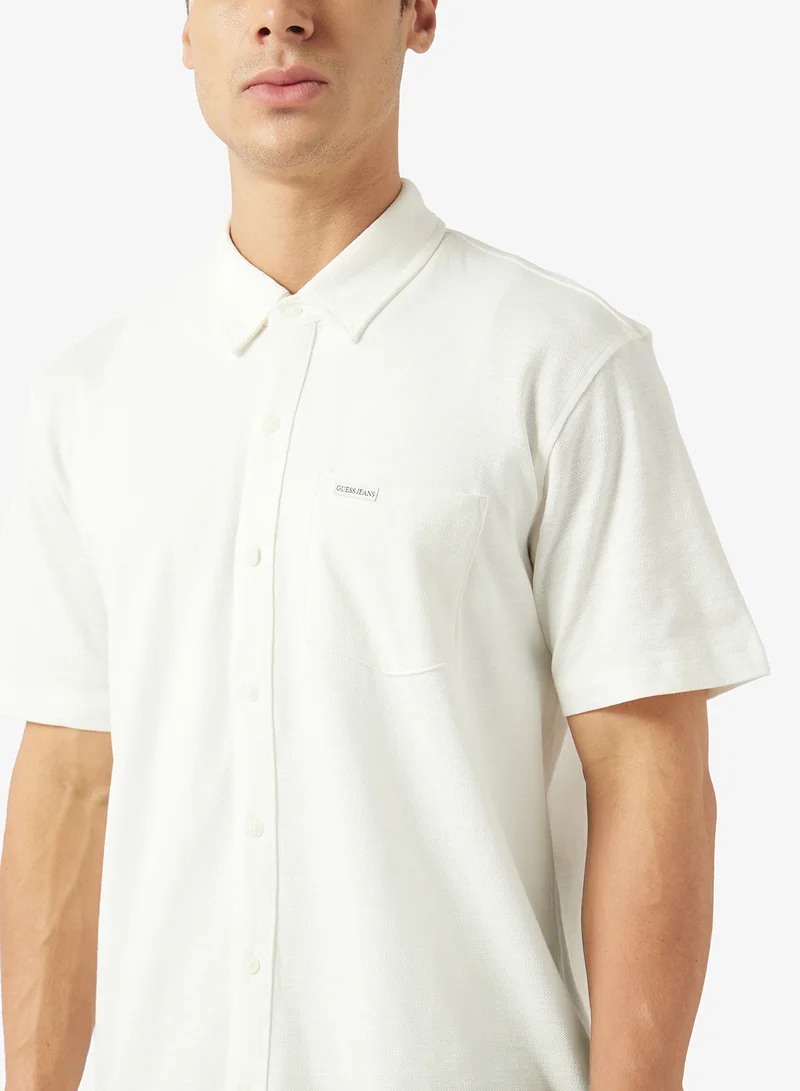 GUESS  Pocket Detail Button Down Shirt for Men | Best Price UAE