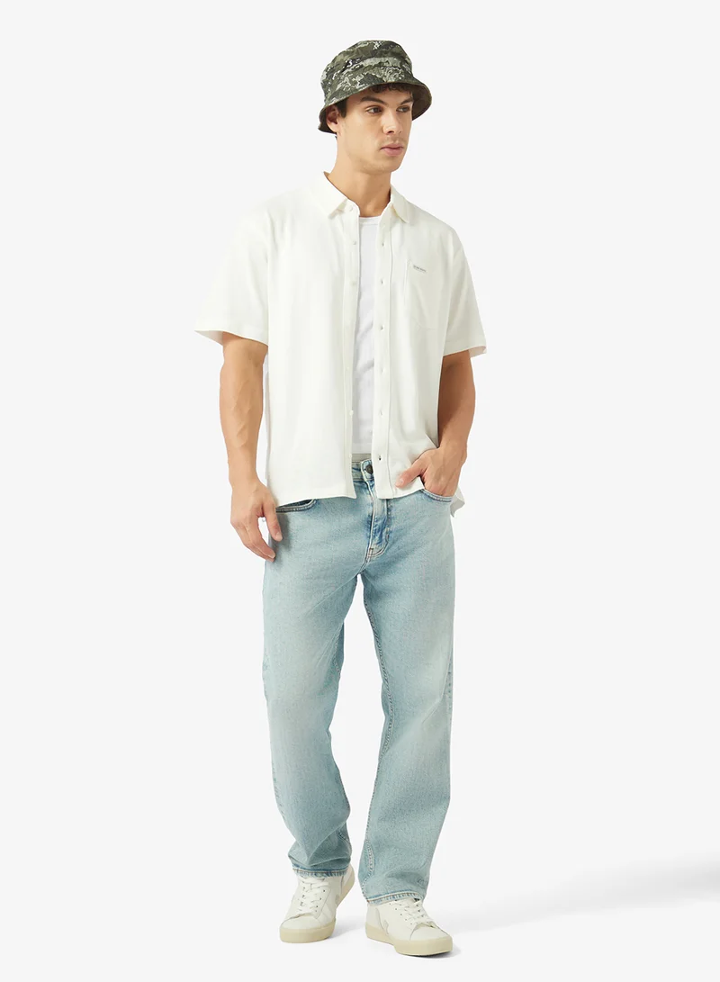 GUESS  Pocket Detail Button Down Shirt for Men | Best Price UAE