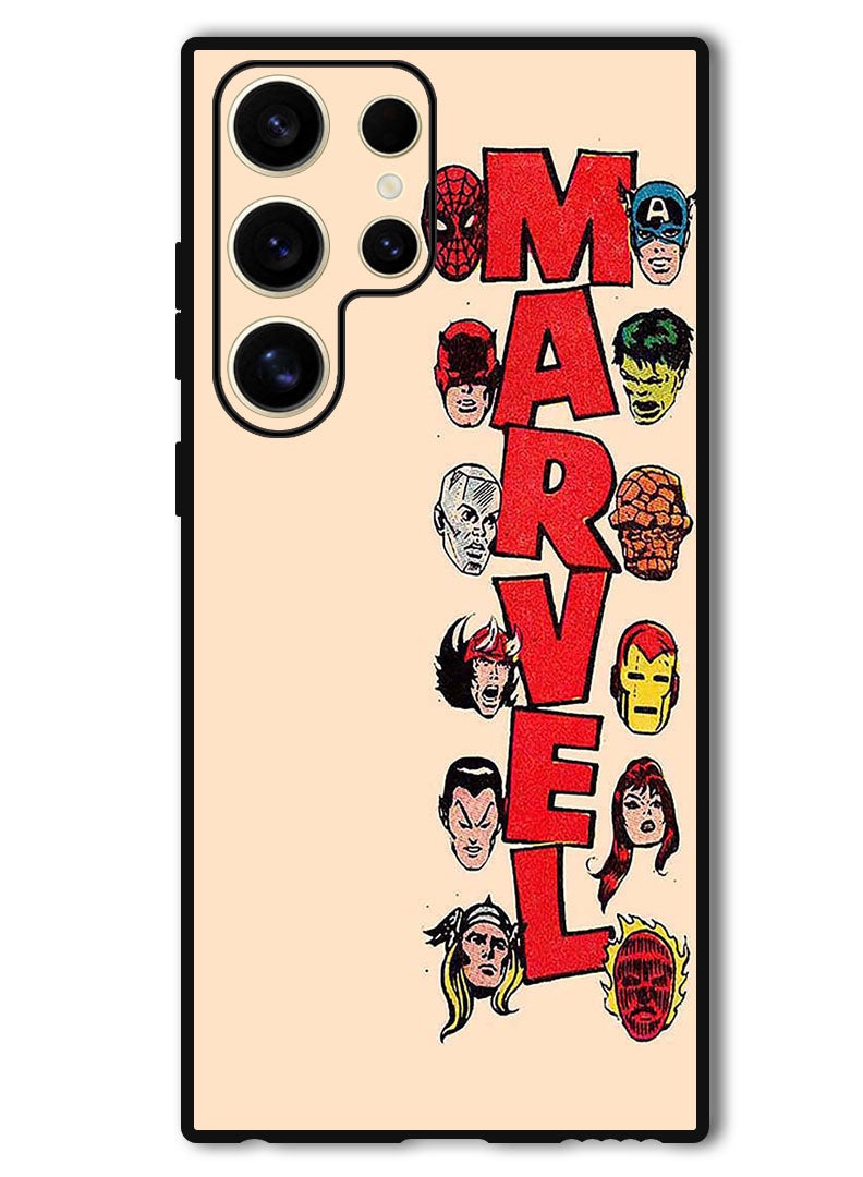 Theodor Protective Case Anti Scratch Shock Proof Bumper Cover For Samsung Galaxy S24 Ultra Marevl - Image 1