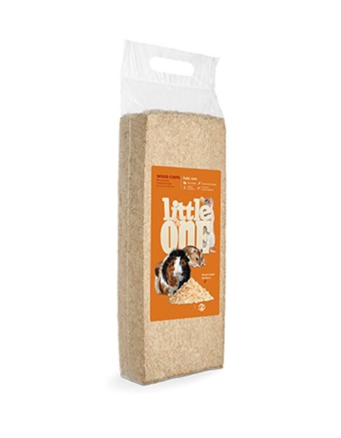 Little One™ Wood Chips Bedding for Small Pets 800g – Natural & Absorbent