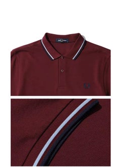 FRED PERRY Essential Logo Printed Polo Shirt  - Image 2