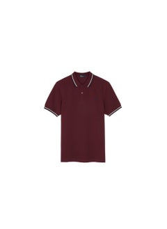 FRED PERRY Essential Logo Printed Polo Shirt  - Image 3