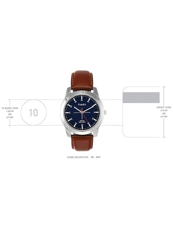 TIMEX Classics Analog Watch for Men with Round Dial & - Image 2