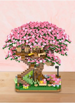 2008PCS Cherry Blossom Building Blocks Set, building blocks, construction toys, suitable for consumers of all ages, children's puzzle toys, pink themed cherry blossom tree building blocks, especially suitable as a birthday gift for girls, can be used as furniture decorations - pzsku/Z3064D388EF25913A343CZ/45/_/1724742720/46f1cbcd-b121-4f12-abec-f4be8d23e8c4