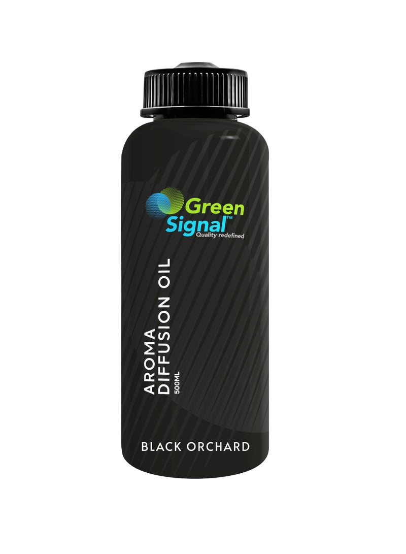 Green Signal Black Orchid Fragrance Oil 500ml – Luxurious Long-Lasting Scent for Diffusers & Humidifiers – Home & Office Use  - Image 1