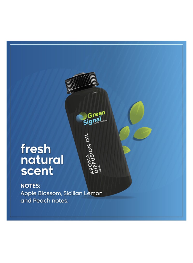 جرين سيجنال زيت عطر الاوركيد السوداء مركز 500 مل – زيت فاخر لأجهزة الدفيوزر والتعطير – رائحة فخمة تدوم طويلاً للمنزل والمكتب - Image 5