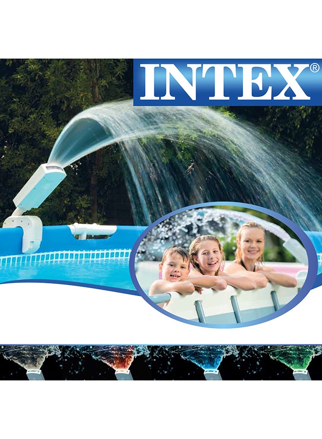 INTEX LED Pool Fountain Sprayer 7.2x18.9x9.9inch Ages 3+ 7.2x18.9x9.9inch - Image 3