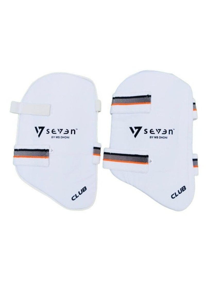 SEVEN BY MS DHONI Club Cricket Thigh Pad Pair By MS Dhoni  - Image 1