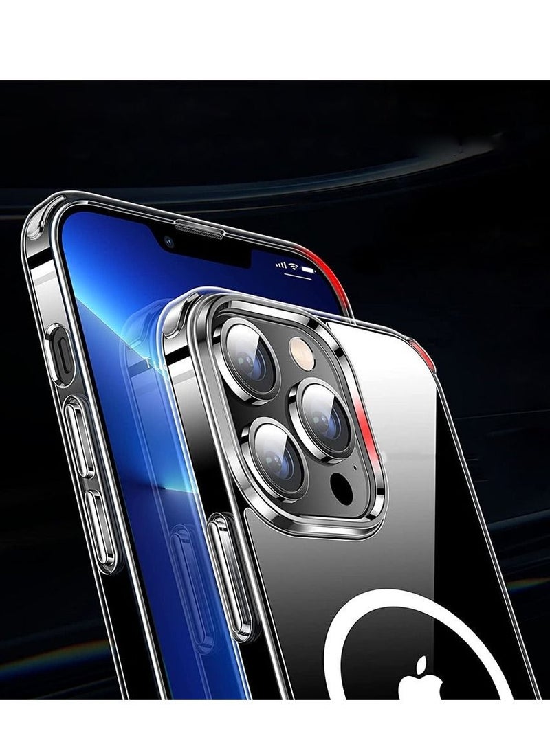 LEVORE - Levore Cover For Iphone 14 Max, High Transparency, Anti Drop, Anti Scratch, Magsafe Magnetic Charging - Image 1