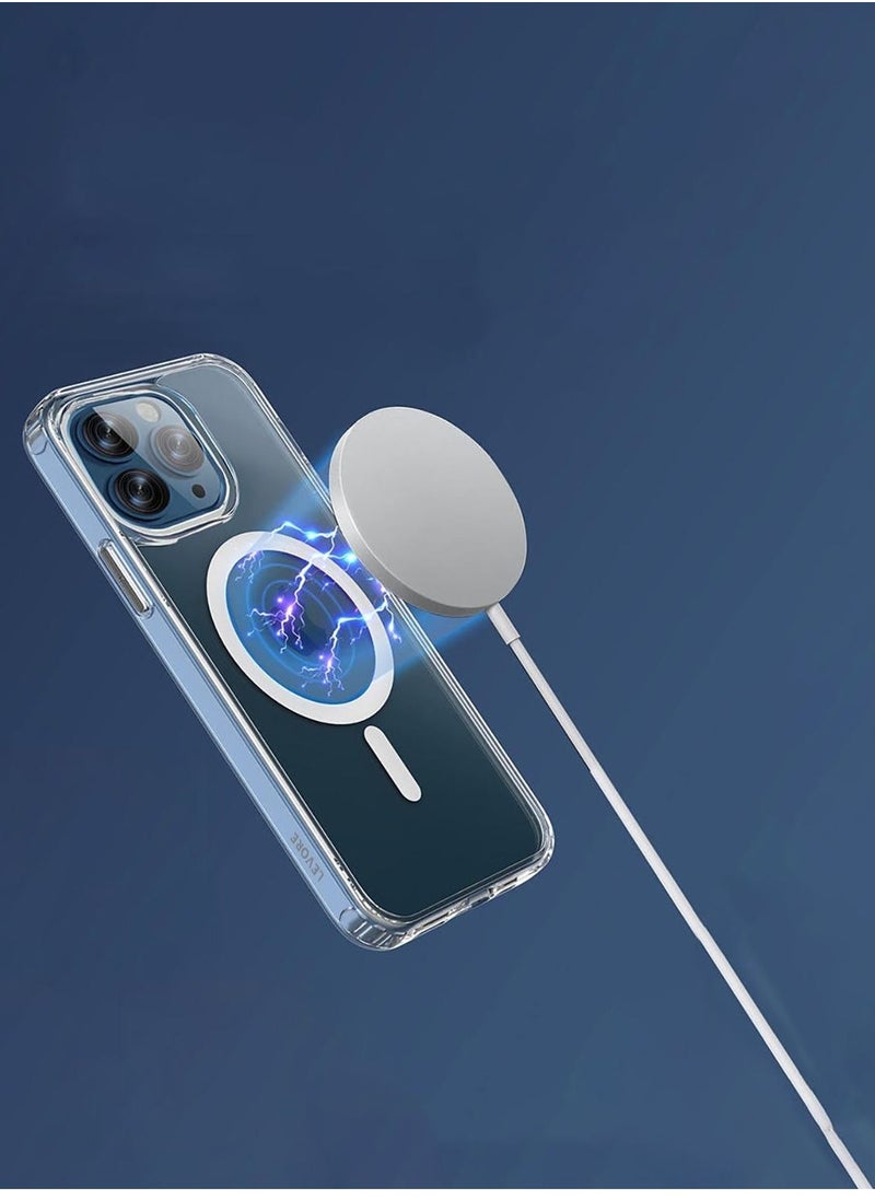 LEVORE - Levore Cover For Iphone 14 Max, High Transparency, Anti Drop, Anti Scratch, Magsafe Magnetic Charging - Image 1