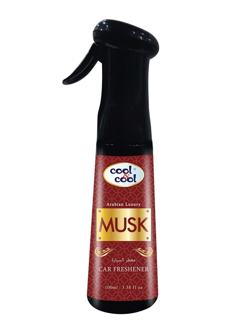 كول اند كول معطر السيارة كول مسك 100 مل، عطر العود الغريب، فاخر عربي لسيارتك - Image 1