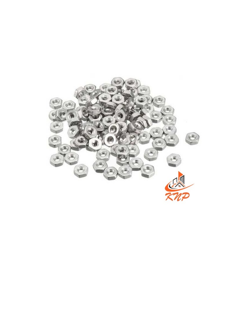 KNP Steel Hexagon Nuts - Pack of 100 (M12) - Image 1