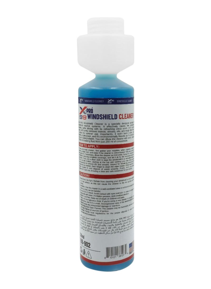 Xpro X-Pro 99 Windshield Cleaner – Window Cleaner Deep Cleans and Restores Glass Clarity for Windshields, Mirrors, and Windows – 250ml  - Image 2