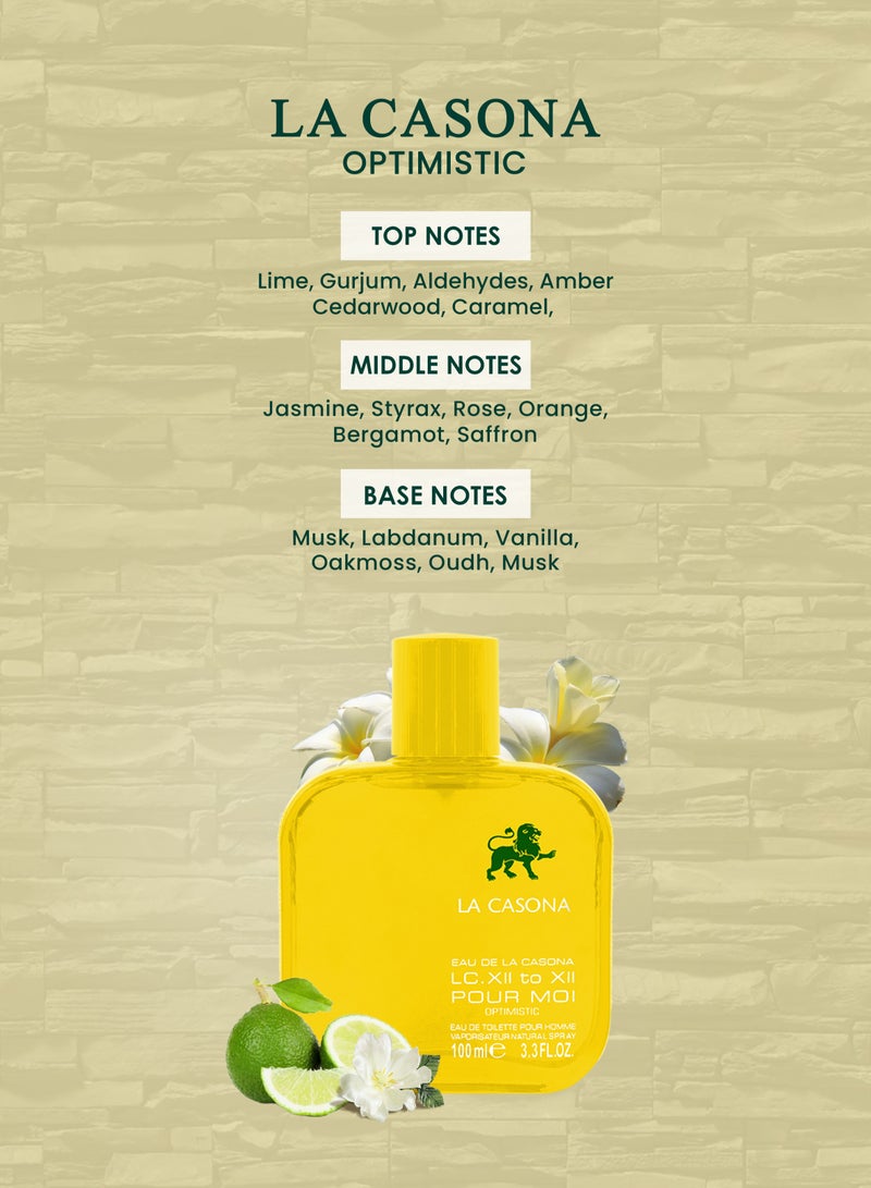 LA CASONA OPTIMISTIC 100ML From Mahabub perfumes - Image 2