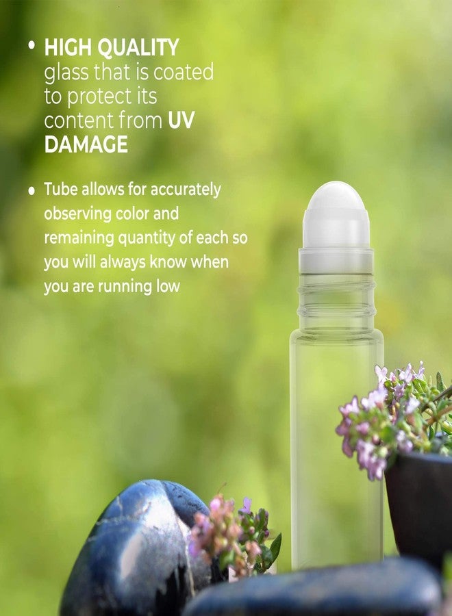 Onisavings Roll on Empty Refillable Glass Bottles - Present Your Oils in an Elegant Clear Bottle - Durable Glass Material in Affordable Price Bottles - 30 Ml Size Roller (Pack of 4) - Image 5