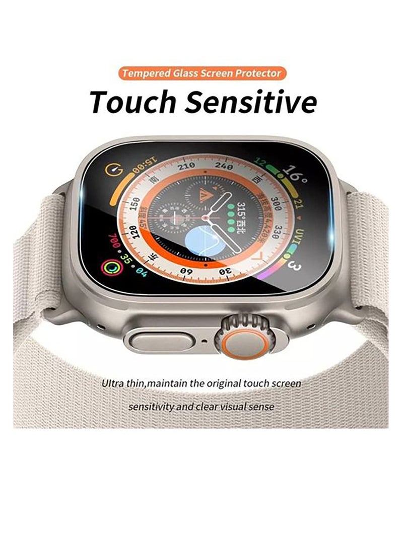 اسكرين نانو شفافة حماية لساعة ابل الترا 49 مم Apple Watch Ultra 49mm - Image 4