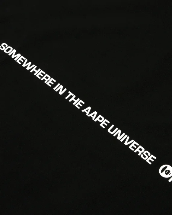 AAPE AAPENOW moonface logo relaxed fit tee