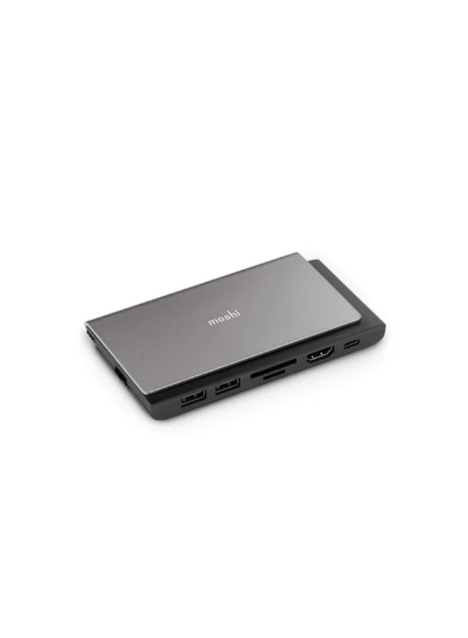 موشي موزع سيمبوس ميني 7 في 1 محمول بمنفذ USB-C رمادي - Image 2