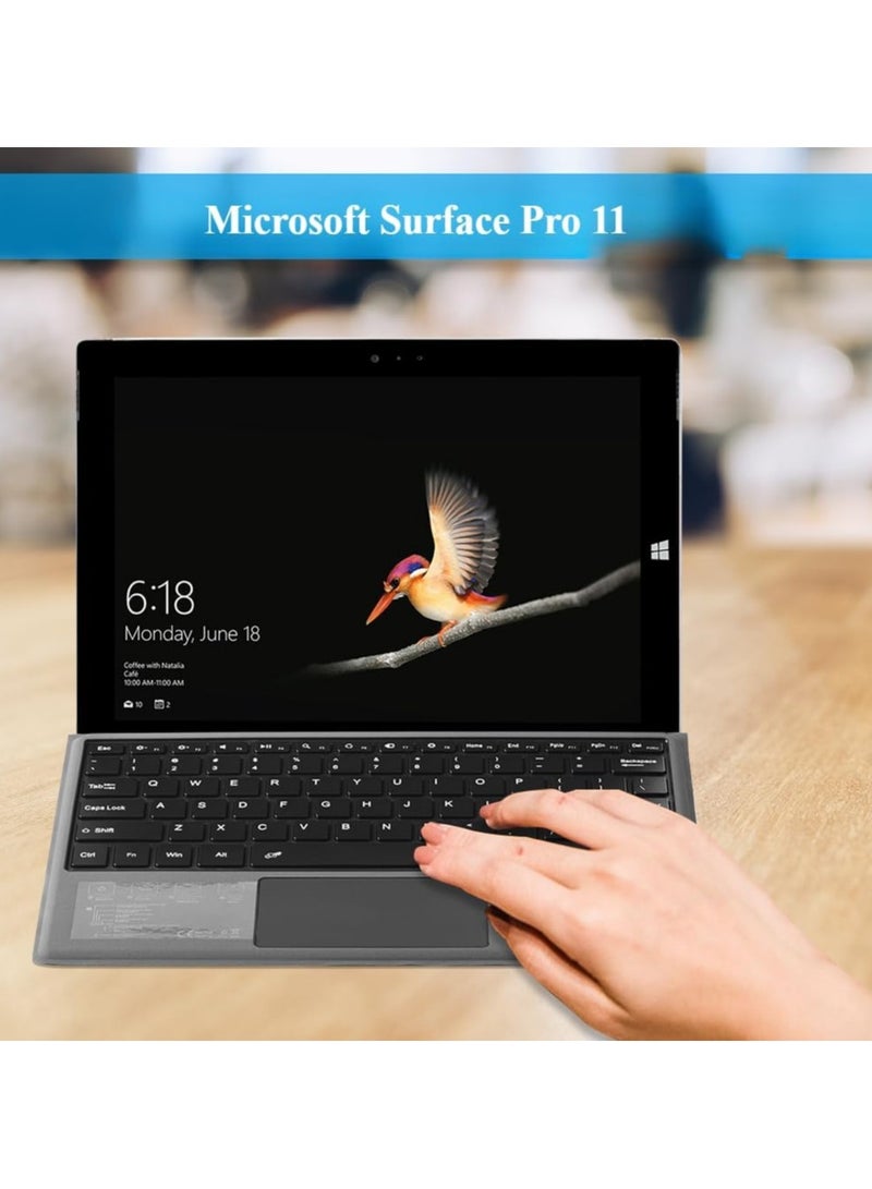 Keyboard compatible with Microsoft Surface Pro 11 (2024) 13-inch Wireless Bluetooth - Tablet Keyboard Type-C charging for Surface Pro 11 tablets - Image 2