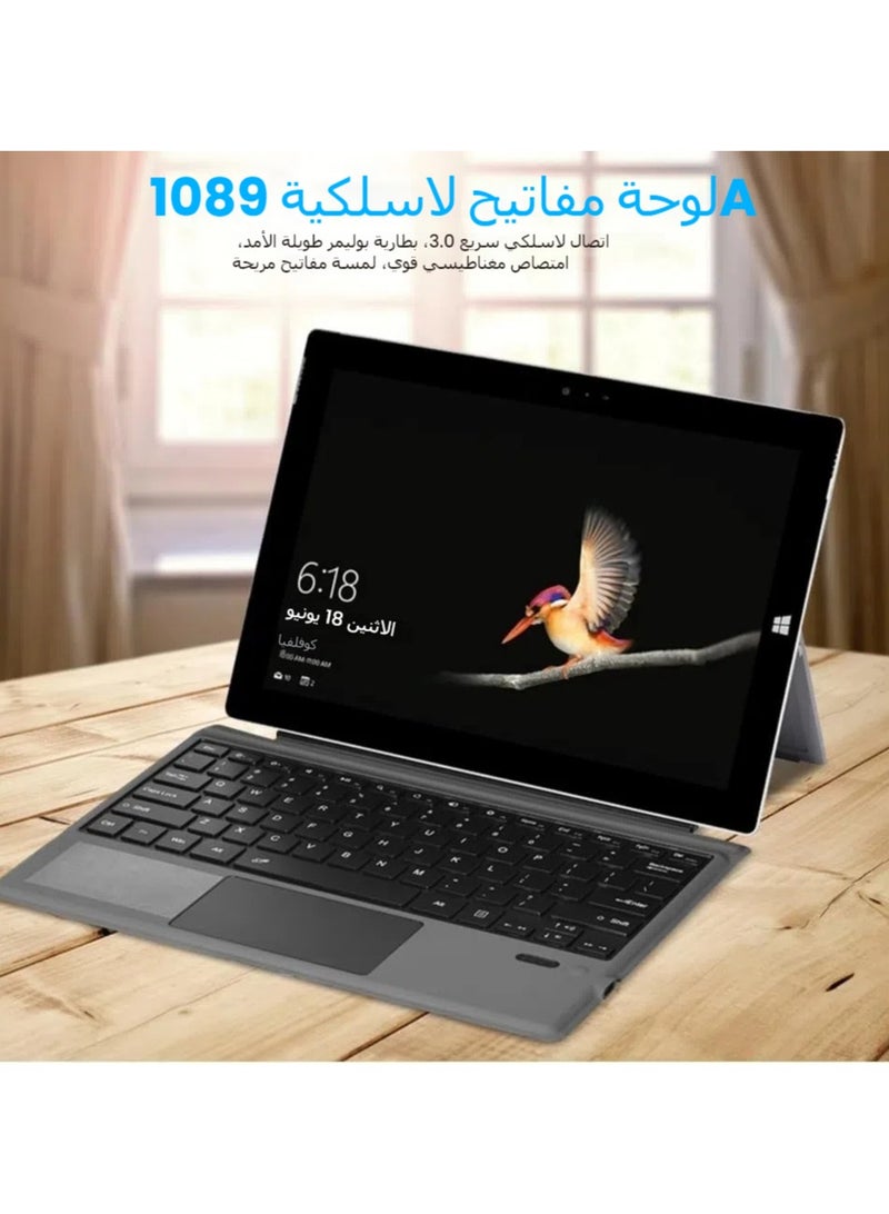 Keyboard compatible with Microsoft Surface Pro 11 (2024) 13-inch Wireless Bluetooth - Tablet Keyboard Type-C charging for Surface Pro 11 tablets - Image 4