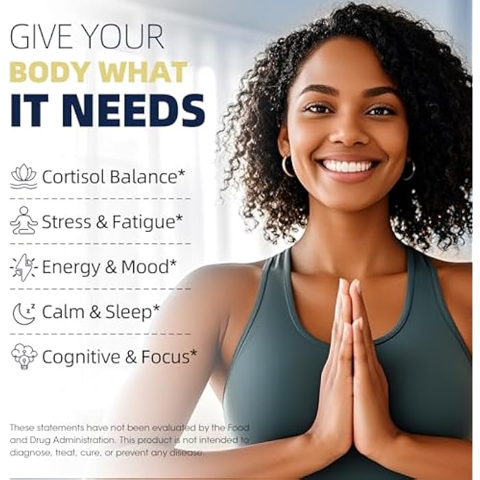Alliwise Cortisol Supplements for Women & Men,High Cortisol Reducer, Manager, Detox, Lower and Control,with Magnesium, Ashwagandha,Rhodiola, L-Theanine for Mood,Focus,Sleep - Image 3