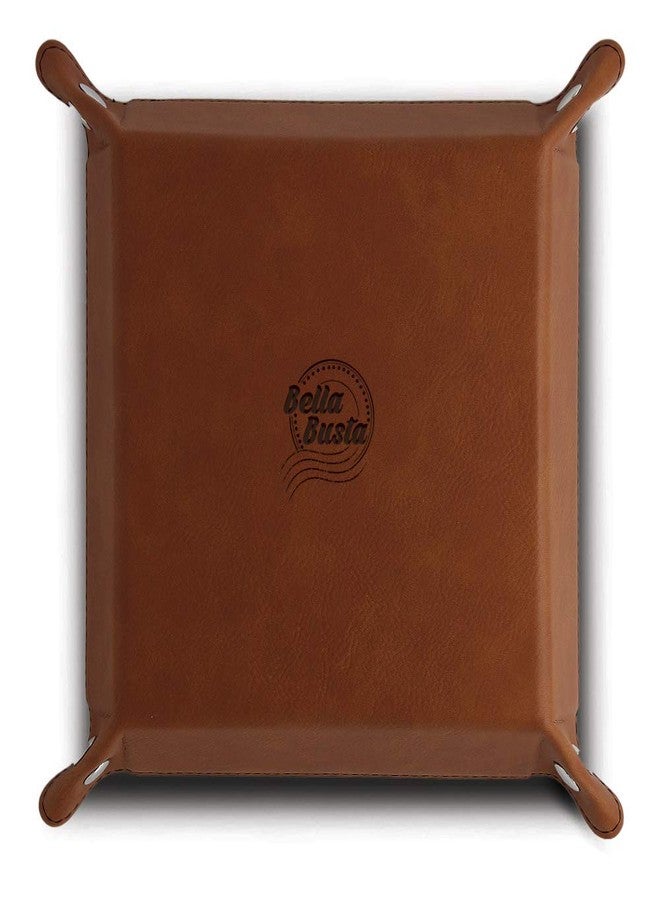 Bella Busta -4 Years of Marriage -Traditional Fruit Gift for Fourth Anniversary-Engraved Leather Tray - Image 5