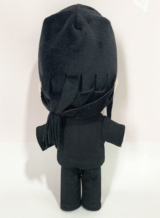 JCvCX Black Hair Girl with Short Pigtail Plush Toy Anime Figure Stuffed Plushies Soft Doll Pillow - Image 2